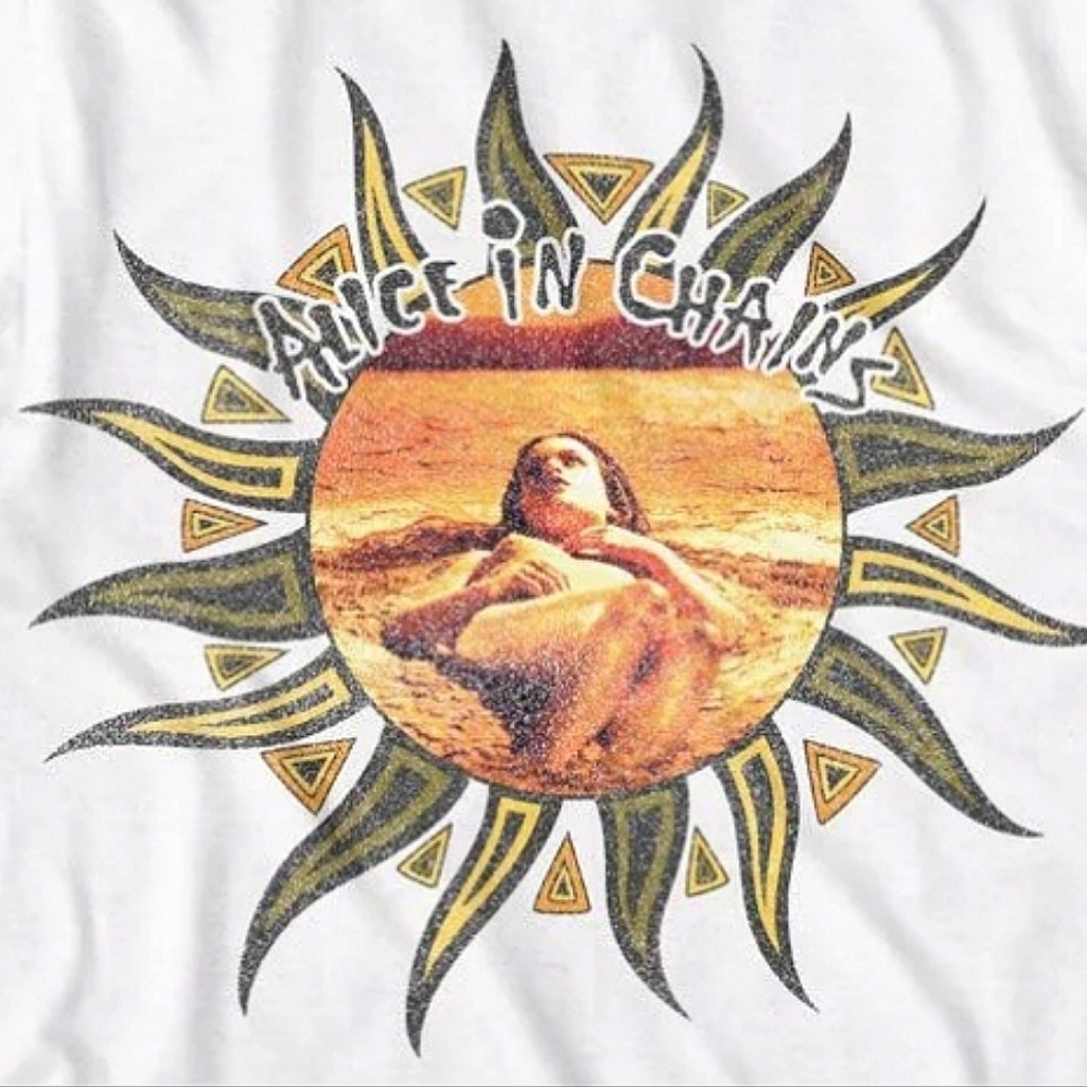Alice in Chains Dirt Album White T-Shirt - Picture 3 of 3